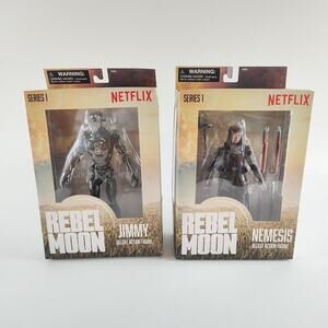 Rebel Moon Nemesis & Jimmy Deluxe Action Figure Series 1 Set‎ Of 2 Netflix